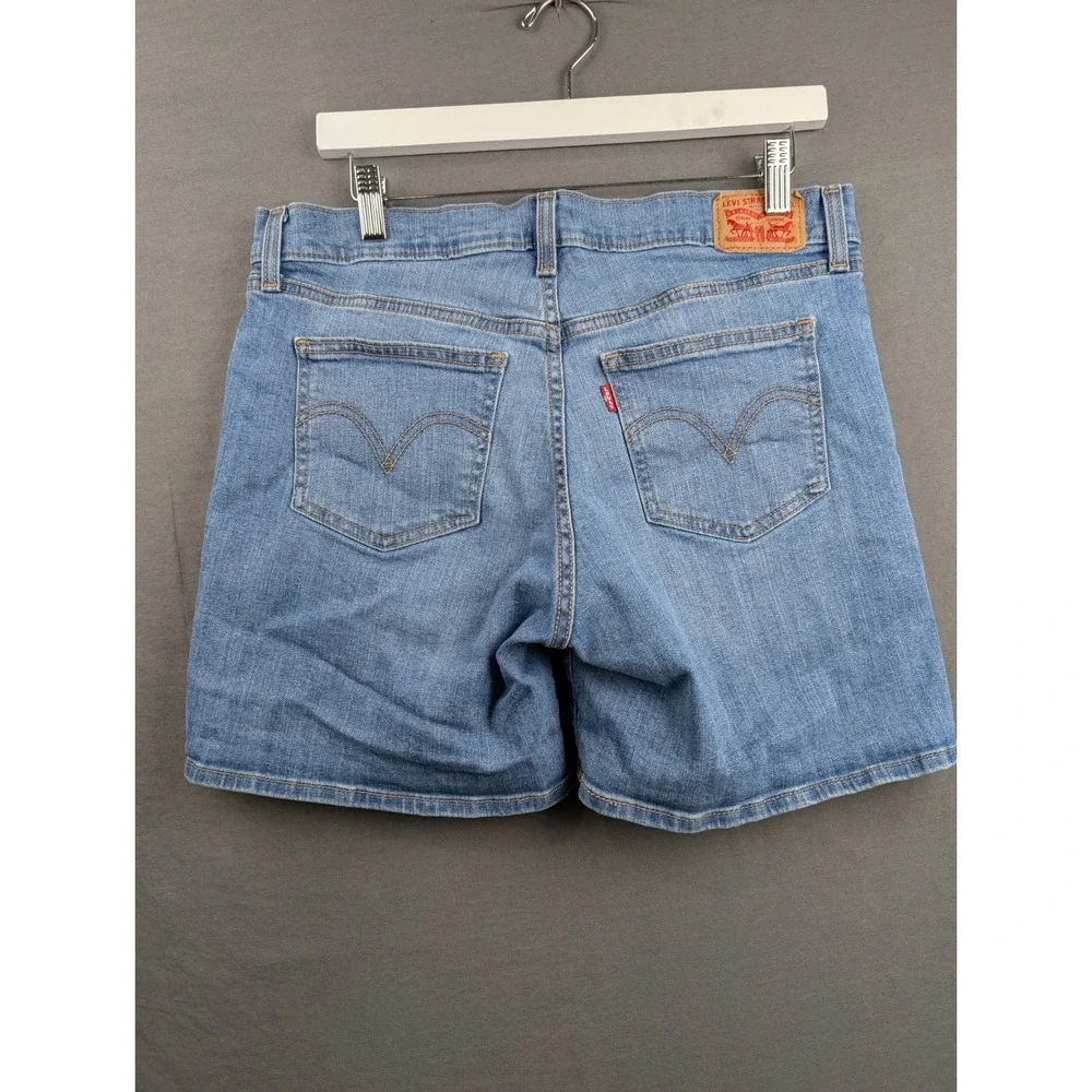 Levi's 501 Original Denim Shorts Light Wash Blue Size 31